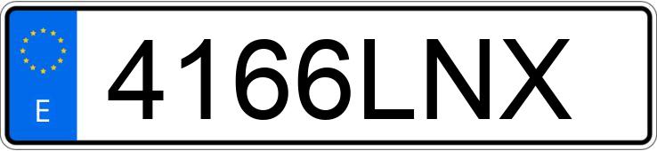 Numer rejestracyjny 4166LNX posiada RENAULT CAPTUR