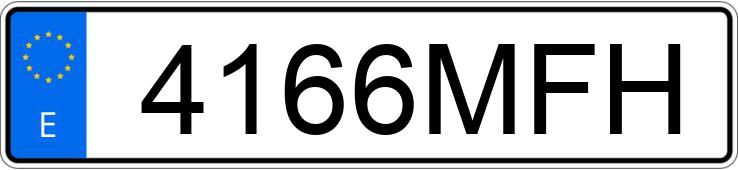 Numer rejestracyjny 4166MFH posiada MERCEDES VITO Numer rejestracyjny 4166MFH posiada MERCEDES VITO