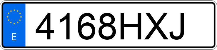 Numer rejestracyjny 4168HXJ posiada AUDI A5 SPORTBACK