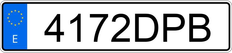 Numer rejestracyjny 4172DPB posiada JEEP CHEROKEE 2.4 SPORT