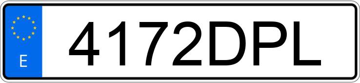 Numer rejestracyjny 4172DPL posiada IVECO EURORIDER Numer rejestracyjny 4172DPL posiada IVECO EURORIDER