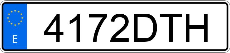 Numer rejestracyjny 4172DTH posiada CITROEN BERLINGO Numer rejestracyjny 4172DTH posiada CITROEN BERLINGO