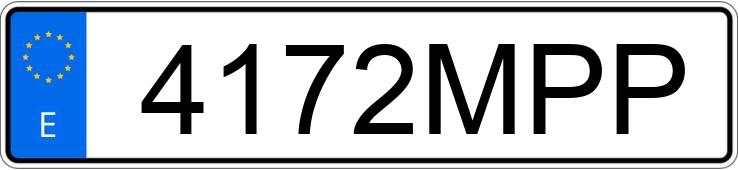 Numer rejestracyjny 4172MPP posiada AUDI A5