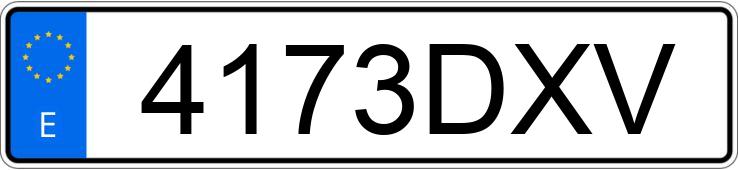 Numer rejestracyjny 4173DXV posiada OPEL ASTRA