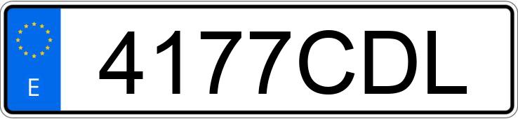 Numer rejestracyjny 4177CDL posiada IVECO EUROCARGO TECTOR