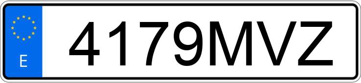 Numer rejestracyjny 4179MVZ posiada AUDI SQ5 SPORTBACK