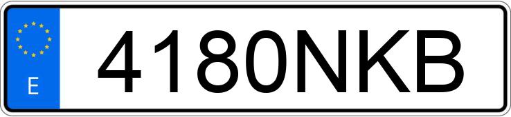 Numer rejestracyjny 4180NKB posiada RENAULT AUSTRAL