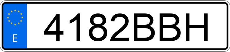 Numer rejestracyjny 4182BBH posiada RENAULT MIDLINER M Numer rejestracyjny 4182BBH posiada RENAULT MIDLINER M