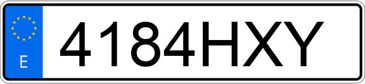 Numer rejestracyjny 4184HXY posiada BMW X1 Numer rejestracyjny 4184HXY posiada BMW X1