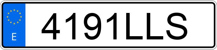 Numer rejestracyjny 4191LLS posiada PEUGEOT 308