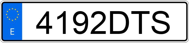 Numer rejestracyjny 4192DTS posiada FORD TRANSIT CONNECT Numer rejestracyjny 4192DTS posiada FORD TRANSIT CONNECT