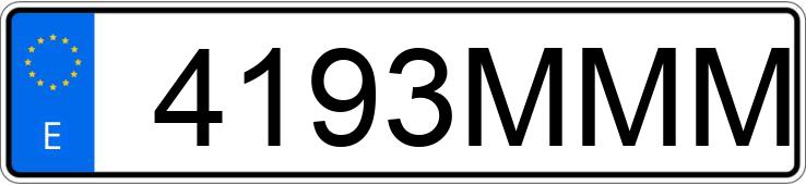 Numer rejestracyjny 4193MMM posiada JEEP AVENGER