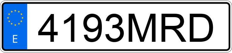 Numer rejestracyjny 4193MRD posiada MAN TGX Numer rejestracyjny 4193MRD posiada MAN TGX