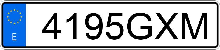 Numer rejestracyjny 4195GXM posiada BMW SERIE 5 Numer rejestracyjny 4195GXM posiada BMW SERIE 5