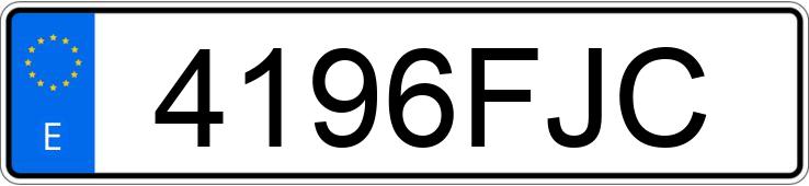 Numer rejestracyjny 4196FJC posiada FORD KA Numer rejestracyjny 4196FJC posiada FORD KA