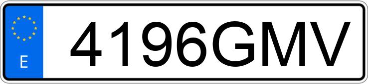 Numer rejestracyjny 4196GMV posiada CITROEN XSARA Numer rejestracyjny 4196GMV posiada CITROEN XSARA