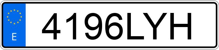 Numer rejestracyjny 4196LYH posiada PEUGEOT 3008