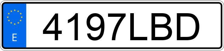 Numer rejestracyjny 4197LBD posiada TOYOTA COROLLA Numer rejestracyjny 4197LBD posiada TOYOTA COROLLA