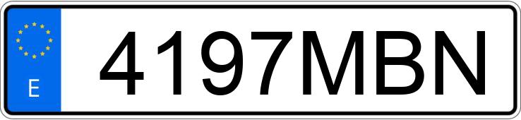 Numer rejestracyjny 4197MBN posiada RENAULT TRAFIC Numer rejestracyjny 4197MBN posiada RENAULT TRAFIC