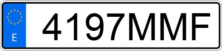 Numer rejestracyjny 4197MMF posiada MERCEDES CLA (118)