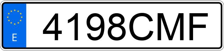 Numer rejestracyjny 4198CMF posiada MINI MINI Numer rejestracyjny 4198CMF posiada MINI MINI