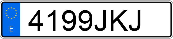 Numer rejestracyjny 4199JKJ posiada BMW SERIE 1 Numer rejestracyjny 4199JKJ posiada BMW SERIE 1