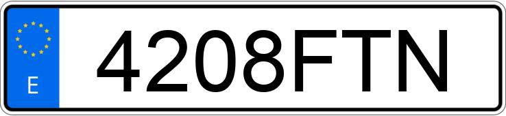 Numer rejestracyjny 4208FTN posiada KIA CEED Numer rejestracyjny 4208FTN posiada KIA CEED