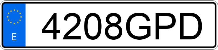 Numer rejestracyjny 4208GPD posiada VOLVO XC70 Numer rejestracyjny 4208GPD posiada VOLVO XC70