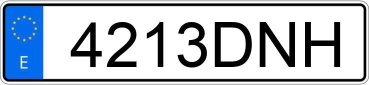 Numer rejestracyjny 4213DNH posiada FORD FOCUS