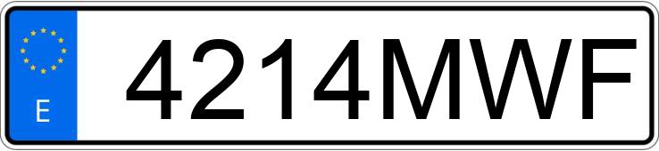 Numer rejestracyjny 4214MWF posiada KIA STONIC