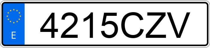 Numer rejestracyjny 4215CZV posiada HONDA CBF 600 Numer rejestracyjny 4215CZV posiada HONDA CBF 600