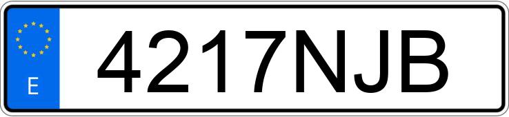 Numer rejestracyjny 4217NJB posiada RENAULT CLIO Numer rejestracyjny 4217NJB posiada RENAULT CLIO