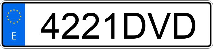 Numer rejestracyjny 4221DVD posiada FIAT STILO 1.9 JTD ACTIVE 100 Numer rejestracyjny 4221DVD posiada FIAT STILO 1.9 JTD ACTIVE 100