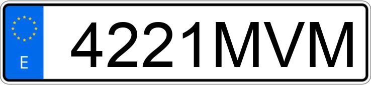 Numer rejestracyjny 4221MVM posiada FORD MUSTANG Numer rejestracyjny 4221MVM posiada FORD MUSTANG