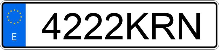 Numer rejestracyjny 4222KRN posiada OPEL GRANDLAND X Numer rejestracyjny 4222KRN posiada OPEL GRANDLAND X