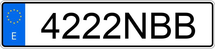 Numer rejestracyjny 4222NBB posiada VOLVO FH 510 T I-SAVE