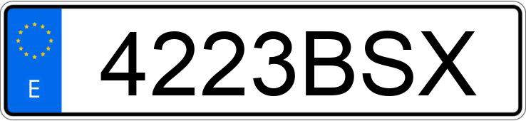 Numer rejestracyjny 4223BSX posiada FORD MONDEO Numer rejestracyjny 4223BSX posiada FORD MONDEO