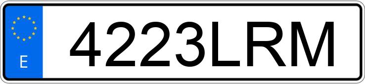 Numer rejestracyjny 4223LRM posiada RENAULT CLIO Numer rejestracyjny 4223LRM posiada RENAULT CLIO