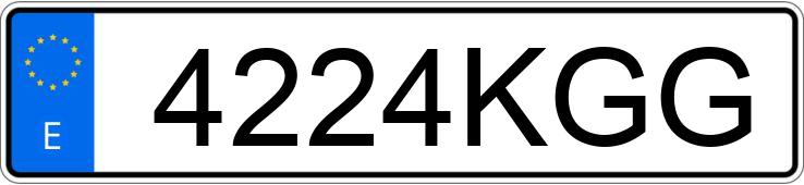 Numer rejestracyjny 4224KGG posiada NISSAN MICRA Numer rejestracyjny 4224KGG posiada NISSAN MICRA