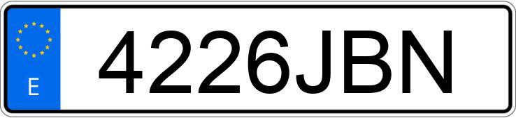 Numer rejestracyjny 4226JBN posiada MERCEDES A (176) Numer rejestracyjny 4226JBN posiada MERCEDES A (176)