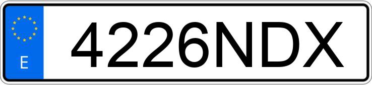 Numer rejestracyjny 4226NDX posiada MERCEDES C (204) Numer rejestracyjny 4226NDX posiada MERCEDES C (204)