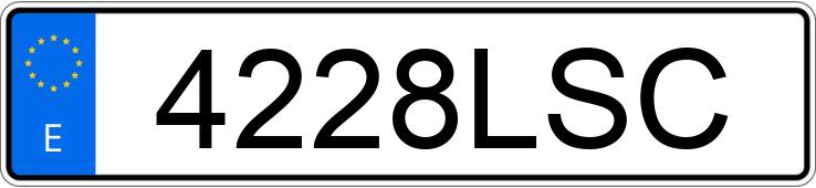 Numer rejestracyjny 4228LSC posiada CITROEN BERLINGO Numer rejestracyjny 4228LSC posiada CITROEN BERLINGO