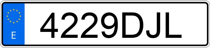 Numer rejestracyjny 4229DJL posiada AUDI A3 SPORTBACK Numer rejestracyjny 4229DJL posiada AUDI A3 SPORTBACK