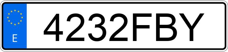 Numer rejestracyjny 4232FBY posiada SUZUKI JIMNY Numer rejestracyjny 4232FBY posiada SUZUKI JIMNY