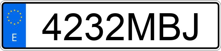 Numer rejestracyjny 4232MBJ posiada OPEL INSIGNIA GRAND SPORT