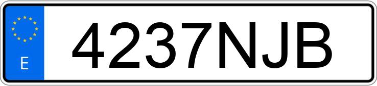 Numer rejestracyjny 4237NJB posiada VOLKSWAGEN T-ROC Numer rejestracyjny 4237NJB posiada VOLKSWAGEN T-ROC