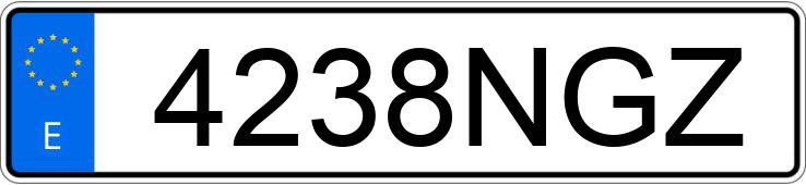 Numer rejestracyjny 4238NGZ posiada AUDI RS6 Numer rejestracyjny 4238NGZ posiada AUDI RS6