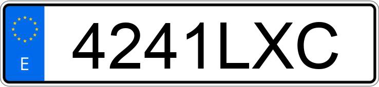 Numer rejestracyjny 4241LXC posiada PEUGEOT 3008