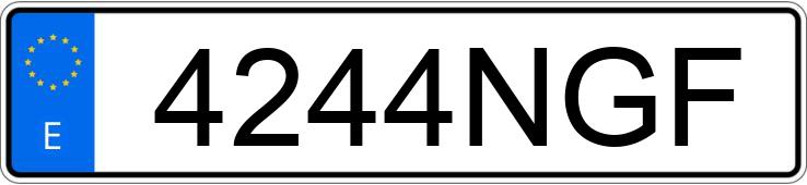 Numer rejestracyjny 4244NGF posiada RENAULT ARKANA Numer rejestracyjny 4244NGF posiada RENAULT ARKANA