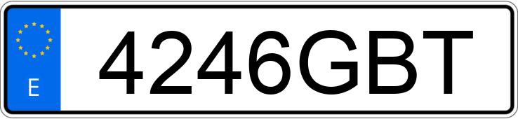 Numer rejestracyjny 4246GBT posiada FORD FOCUS CC Numer rejestracyjny 4246GBT posiada FORD FOCUS CC